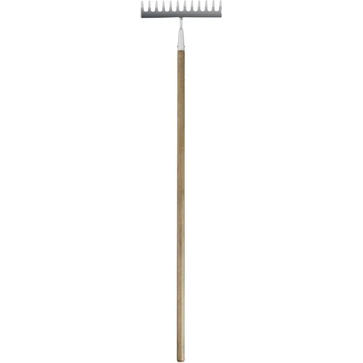 Spear & Jackson 4850SR Rechen Gartenharke Traditional, silber
