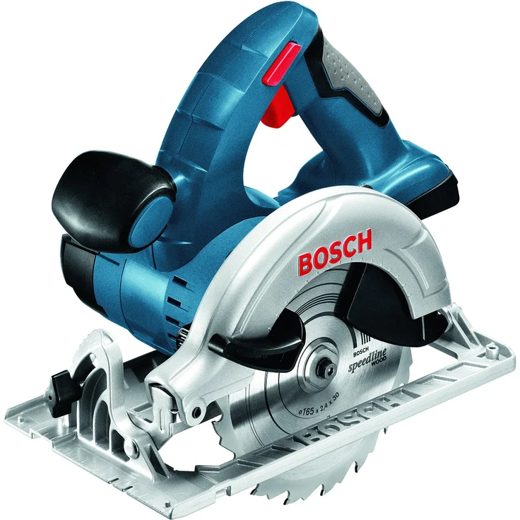 Bosch Professional 18V System Akku Kreissäge GKS 18 V-LI (Schnitttiefe 90°-45°: 51mm-40mm, stufenlose Schnitttiefeneinstellung, ohne Akkus und Ladegerät, in L-BOXX) – Bild 1