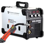 Stahlwerk MIG 200 ST IGBT - MIG MAG Schutzgas Schweißgerät 200 A inkl. MMA, Fülldraht geeignet (1780)