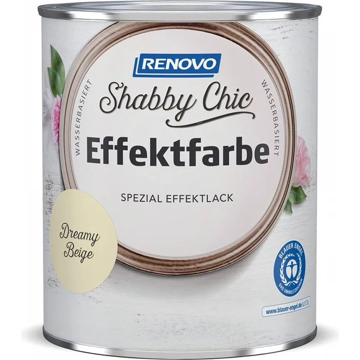 RENOVO Spezial Effektfarbe Shabby Chic Dreamy Beige - 750 ml
