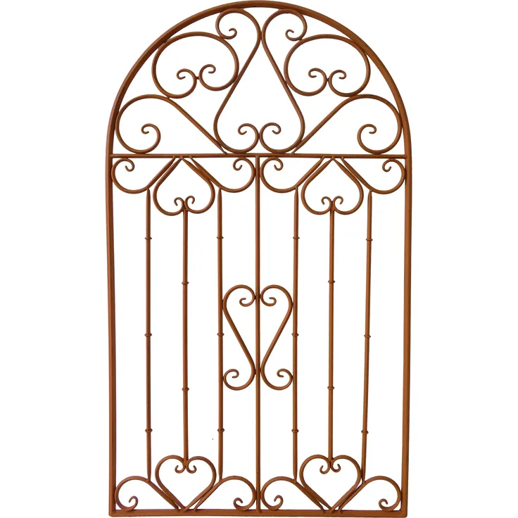 Metall Wand Dekor TARVOS Gitter Rankgitter Garten Dekoration Terrasse Outdoor