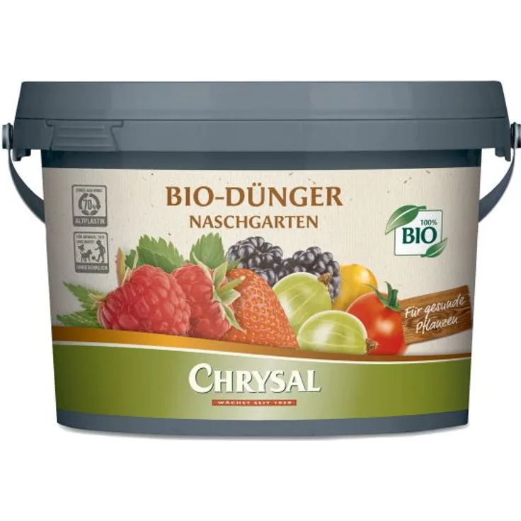 Chrysal Bio Dünger Naschgarten 1kg NPK 5+2+6 Düngemittel