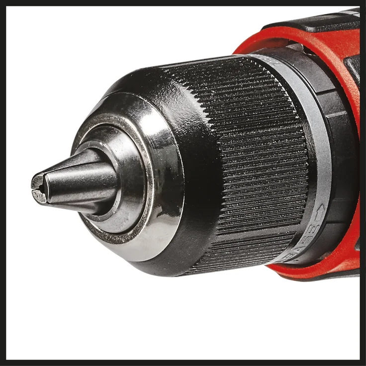 Einhell Akku-Schlagbohrschrauber TE-CD 18-50 Li-i BL Li-Ion Power X-Change PXC,18 V,50 Nm,10 mm in Beton,bürstenloser Motor,Drehzahl-Elektronik,inkl. 2x 2,0 Ah PXC-Akkus und Schnellladegerät – Bild 4