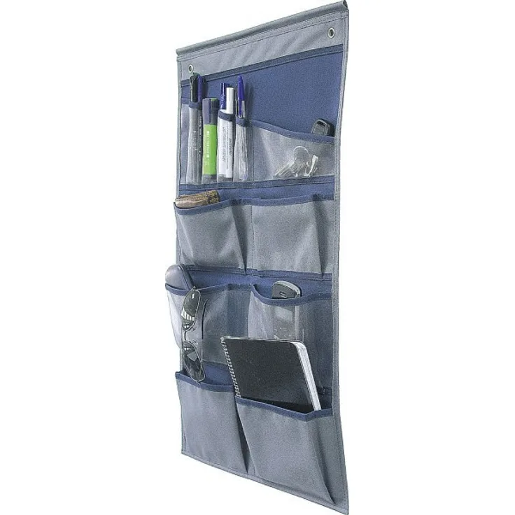 Crespo Campingschrank 88 ? Pocket Anhänger (12 Taschen) grau