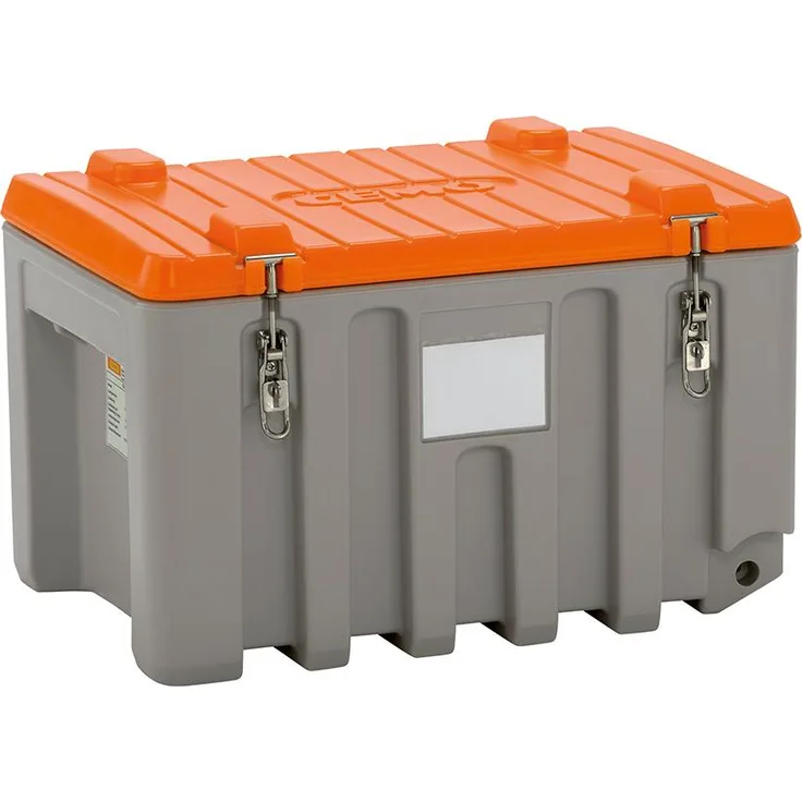 Mbox 150 grau-orange 150 Ltr. Lieferumfang: 1 Stück