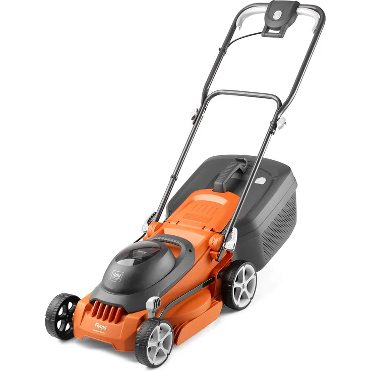 Flymo 967987801 Akku Rasenmäher, 40 V, Orange-Grau - 967987401