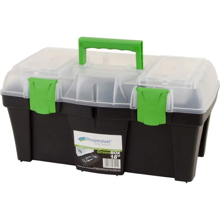 Werkzeugkasten 45cm Werkzeugkiste Werkzeugbox Aufbewahrungskiste Organizer