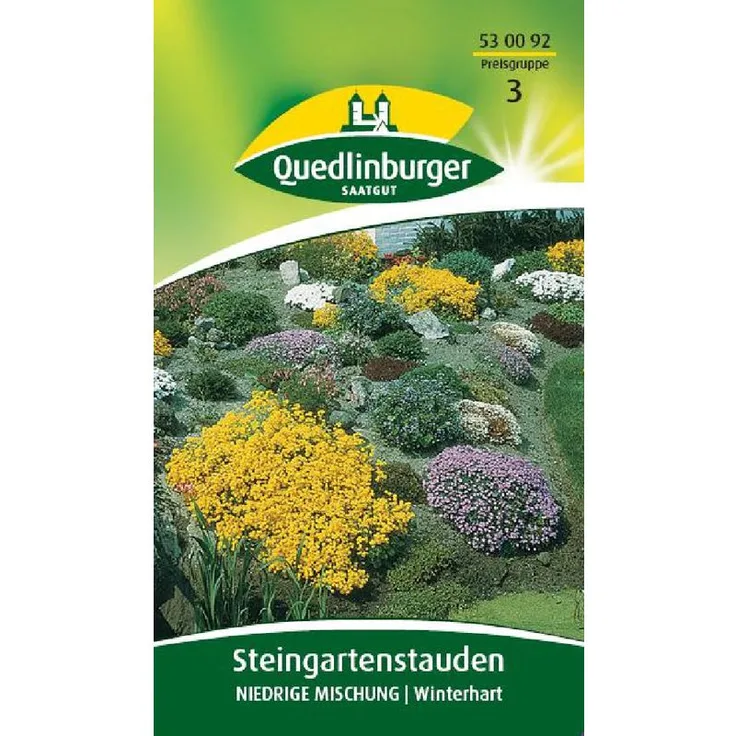 QUEDLINBURGER Steingartenstauden, Niedrige Mischung