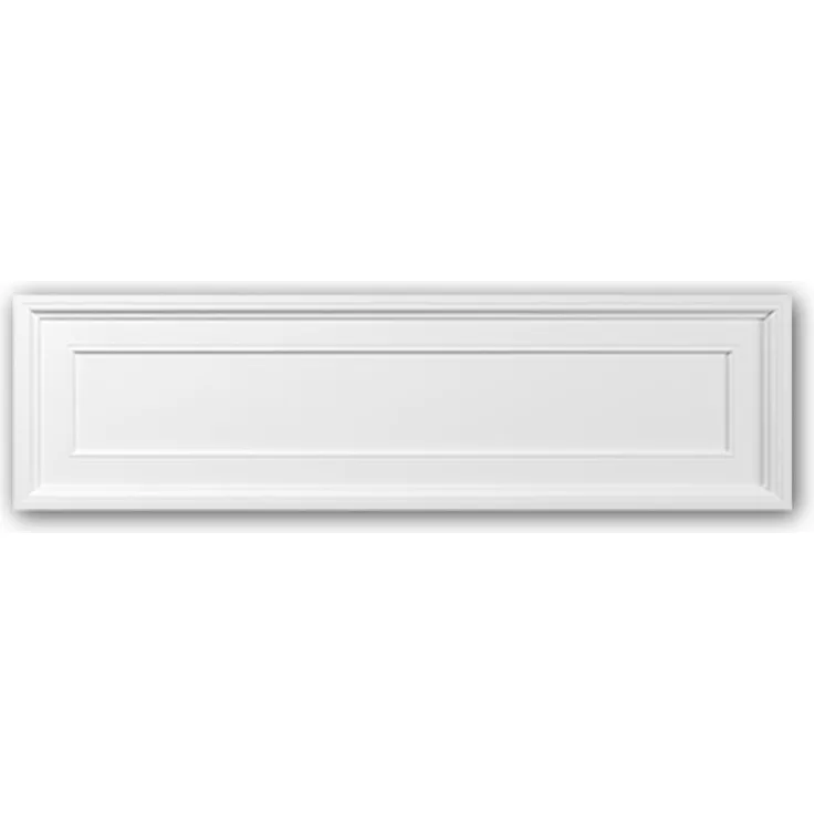 Pediment 489001 Fassadenstuck Fensterumrandung Fassadenelement Neo-Empire-Stil weiß