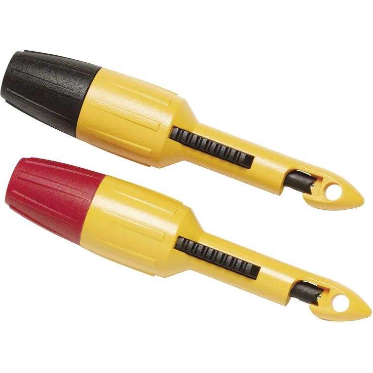 Fluke TP82 Prüfspitzen-Set Buchse 2mm CAT I Rot, Schwarz