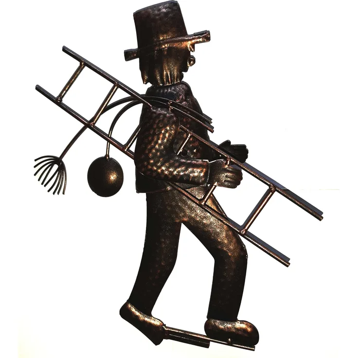 Westerholt 2102 Dachrinnen und Zaun-Figur Schonsteinfeger