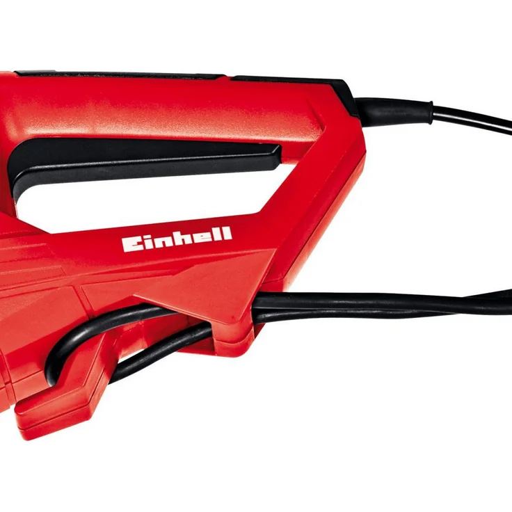 Einhell Elektro-Heckenschere GH-EH 4245 (420W, 450mm Schnittlänge, 12mm Schnittstärke, Metallgetriebe, Alu-Messerabdeckung, Handschutz, Schwertschutz) – Bild 2