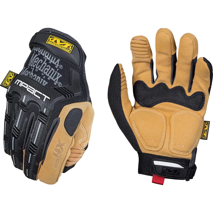 Mechanix MP4X-75-011 Arbeitshandschuhe XL Schwarz-honig