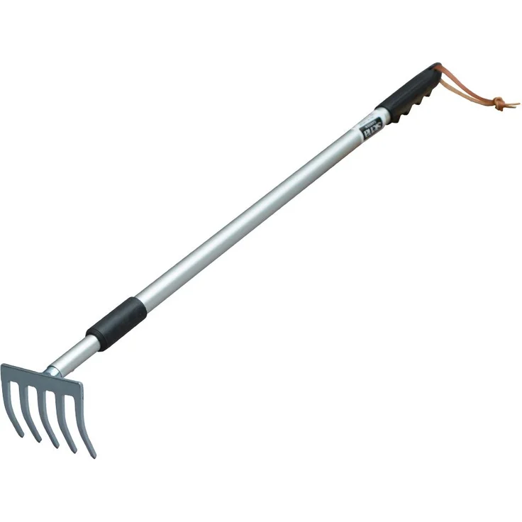 Siena Garden Teleskop Kleinrechen Leichtmetall – Bild 1