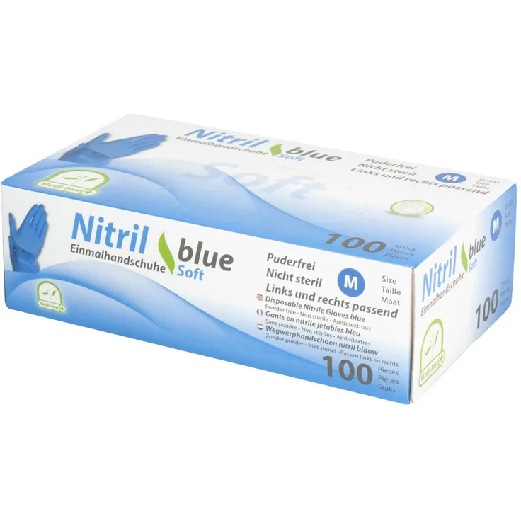 MEDI-INN Nitrilhandschuhe Blue Soft Größe S