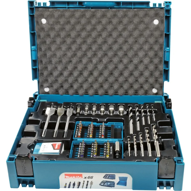 Makita B-43044 Bohrer Bit Set 66tlg. im MAKPAC Koffer – Bild 1