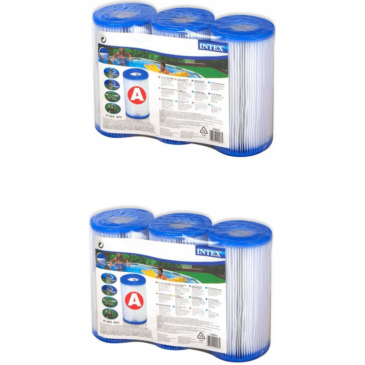 Intex - Filterkartusche Typ A 6er