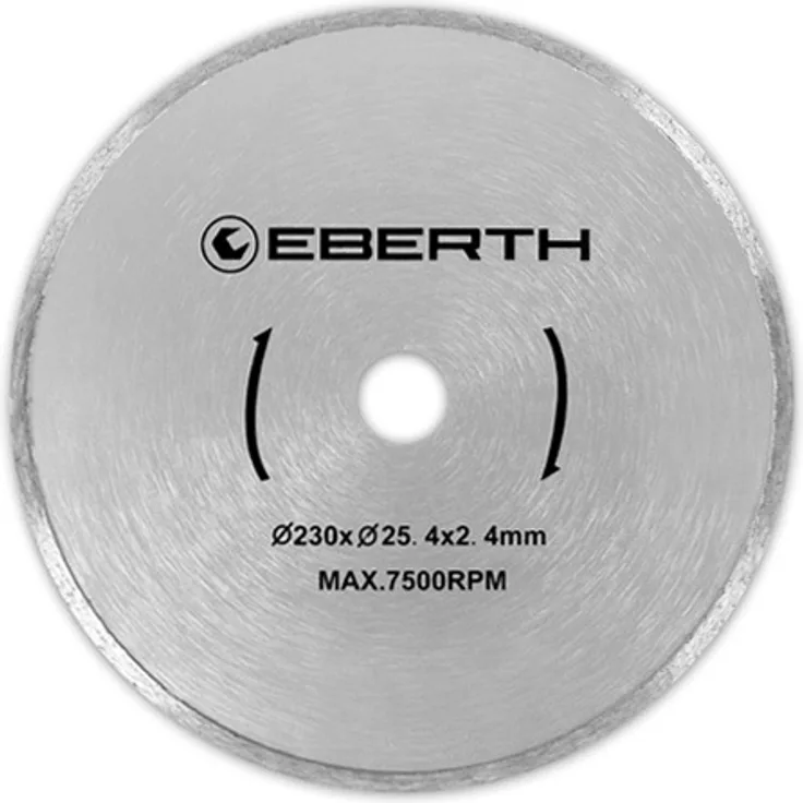 Eberth - 3x Diamanttrennscheibe mit Ø 230 mm (3 Stück, universell einsetzbar, Fliesen, Marmor, Porzellan, Keramik) Universal Diamantscheibe