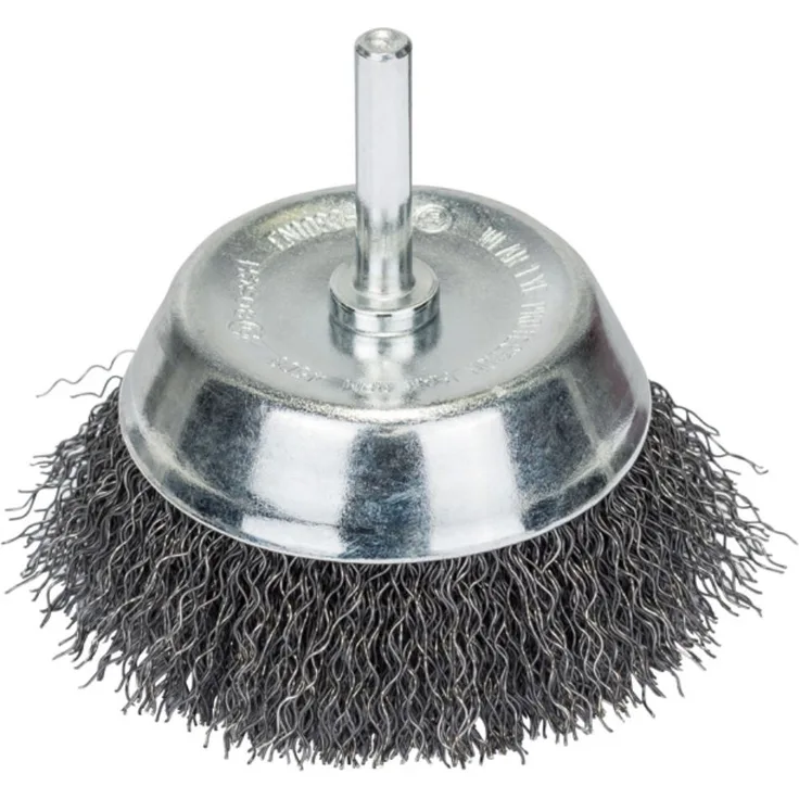 Bosch Ø 75mm Topfbürste, Stahl, gewellter Draht 1 Stück (2607017123)