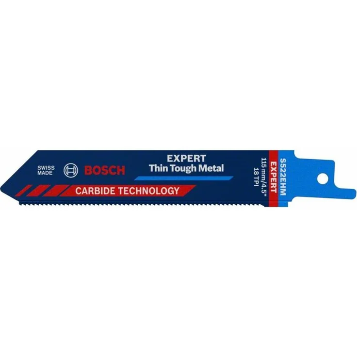 Säbelsägeblatt Expert Thin Tough Metal Länge 115 mm Breite 19 mm Zahnteilung TPI 18 1,4 mm S-Schaft - Preisvergleich – Bild 1