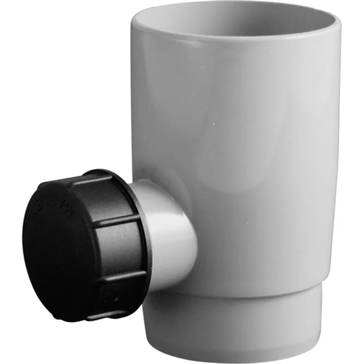 Marley Regensammler NW 53 mm, mit Überlaufstop, grau