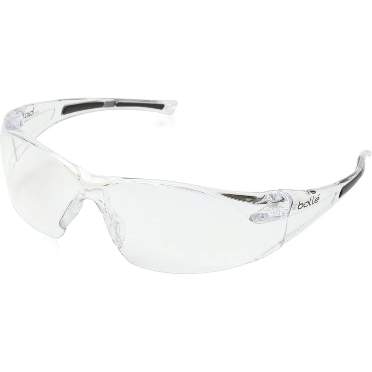 BollÃ© Safety RUSHDPI ''Rush'' Transparent Schutzbrille mit klaren Linsen, Einheitsgröße