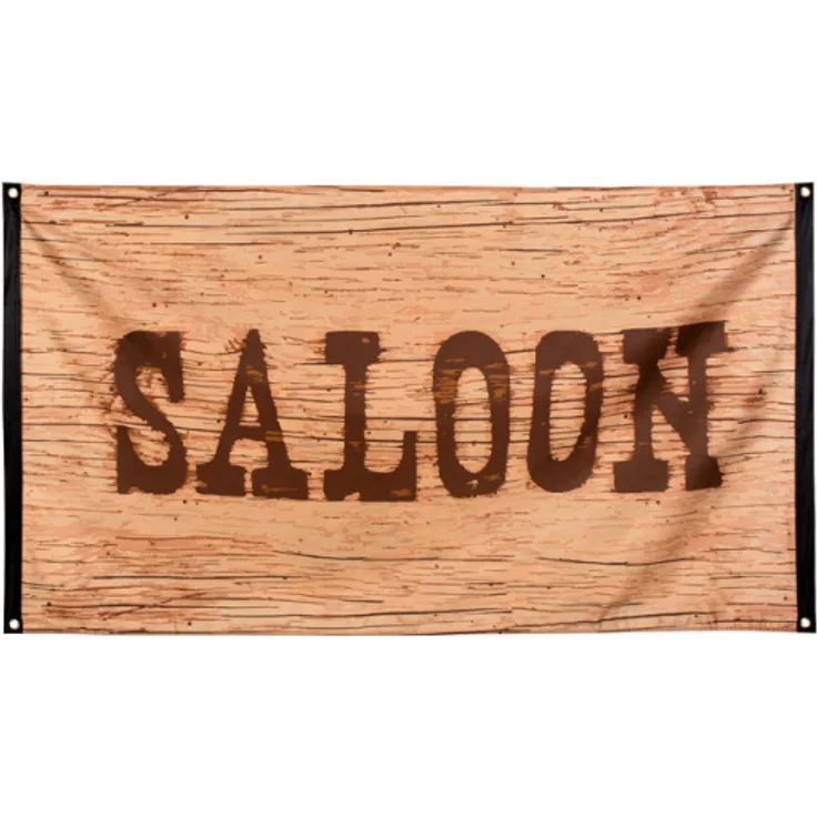 flagge Salon 90 x 150 cm Polyester braun
