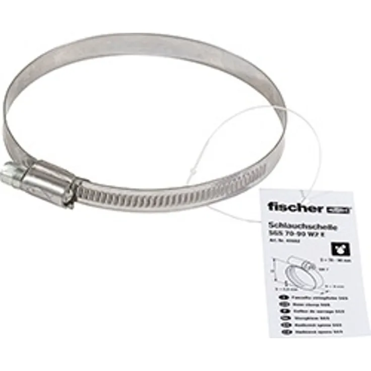 Fischer Schlauchschelle SGS 70 - 90 W1 E , 25 Stk. Bewässerungszubehör