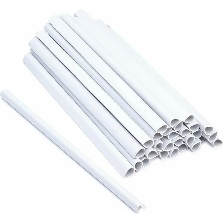 Sichtschutzstreifen Befestigungsclips 30x Clip Sichtschutz PVC 7 Farben Weiß