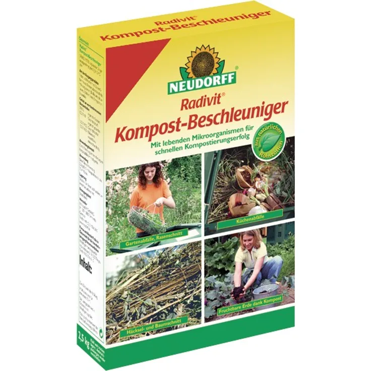 NEUDORFF NEUD.UNIVERSAL Kompost-Beschleuniger Radivit 720 Komposter 1kg