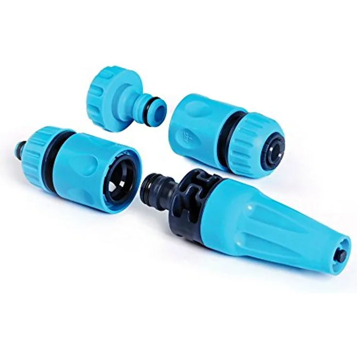 Cellfast Satz mit einfacher Spritze BASIC 1/2 - 5/8, ABS-Kunststoff ,hochklassige, ergonomische Brause mit stufenloser Regulierung, 50-500