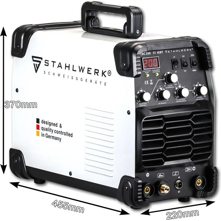 Stahlwerk AC/DC WIG 200 ST IGBT - Vollausstattung – Bild 4