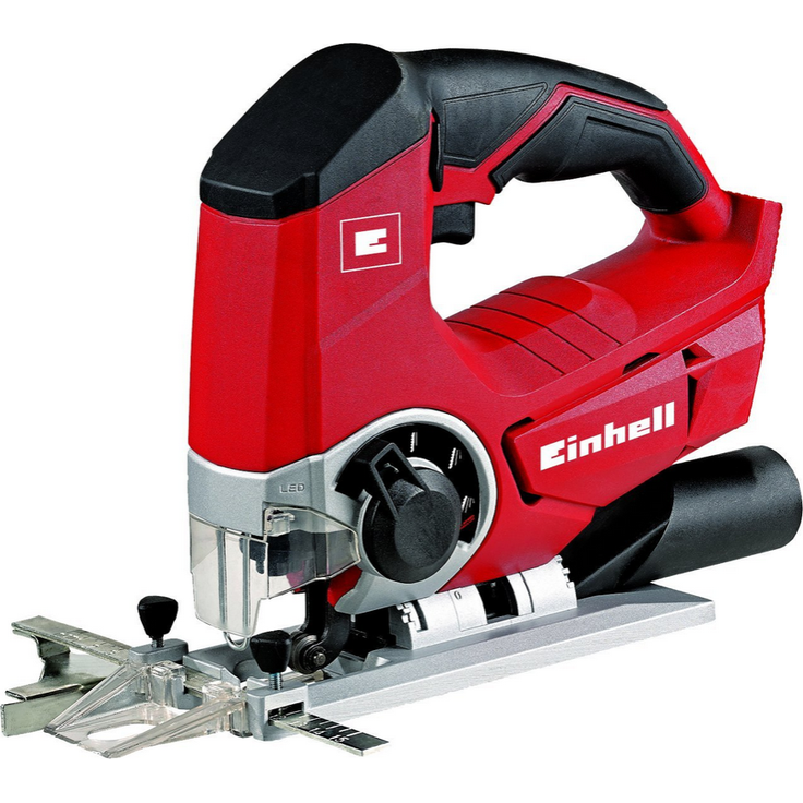 Einhell Akku Stichsäge TE-JS 18 Li Solo Power X-Change (Lithium Ionen, 18 V, max. 80 mm, 4-Stufen Pendelhub, Absaugadapter, Parallelanschlag, LED-Licht, ohne Akku und Ladegerät)