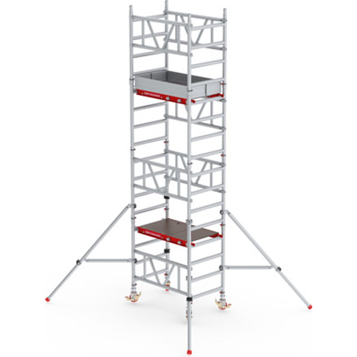 Altrex Mitower Fahrgerüst 5,20 m Holz