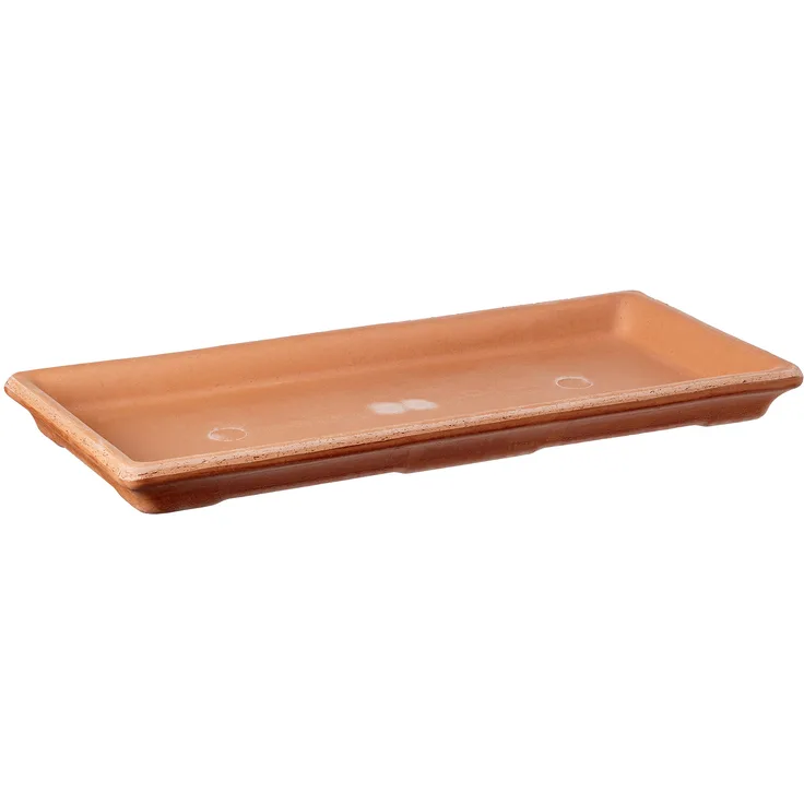Westerwälder Blumentopf-Fabrik Spang BBU Untersetzer rechteckig, silikonisiert, 42 x 19 x 3,5 cm, antiqua