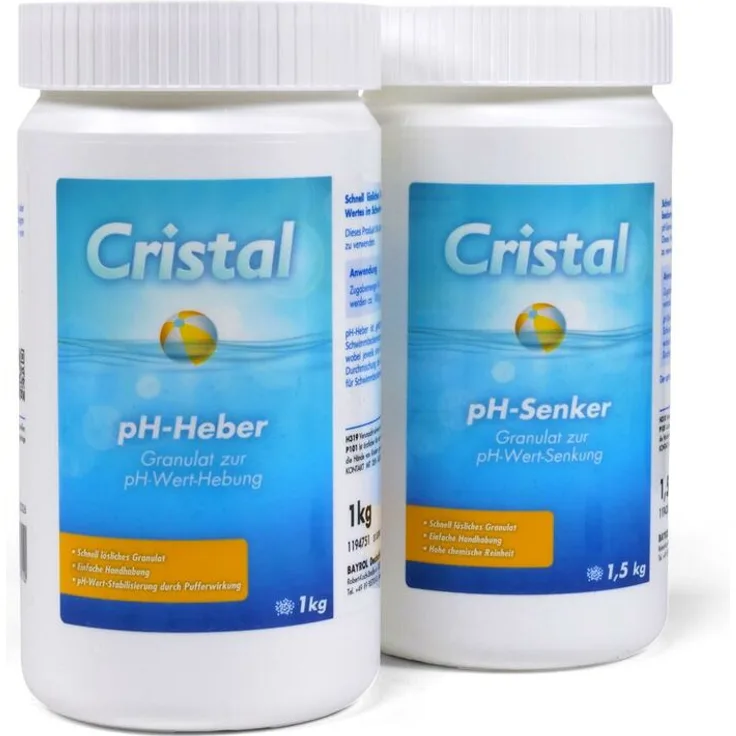 Cristal SET pH-Heber + pH-Senker 2,5 kg