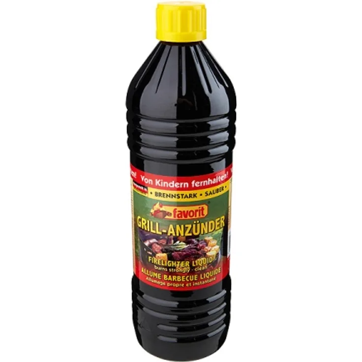 Favorit 1260 Grillanzünder flüssig 1000 ml Anzünder