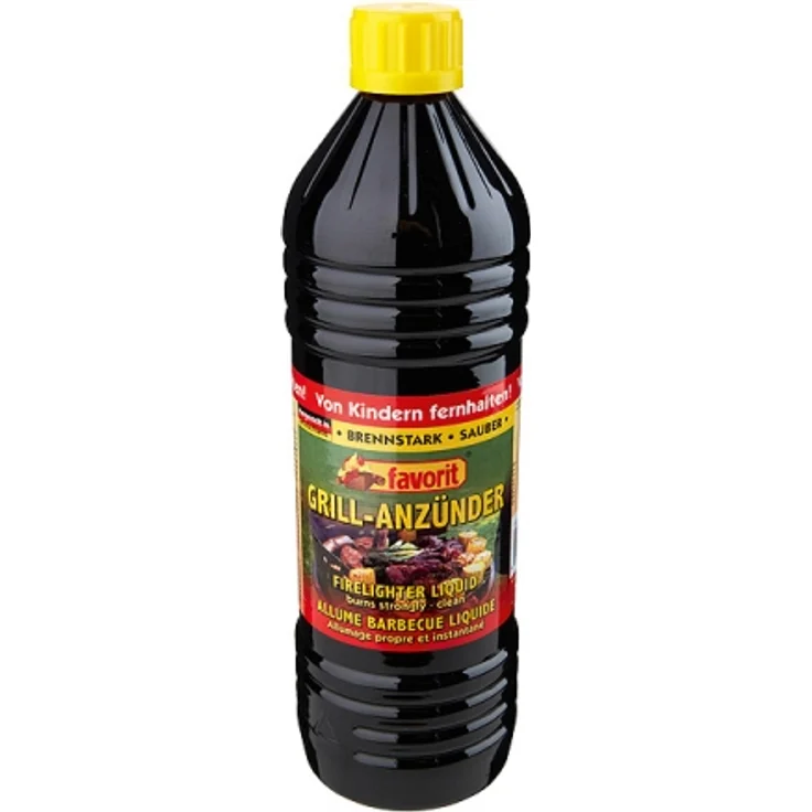 Favorit 1260 Grillanzünder flüssig 1000 ml Anzünder – Bild 1