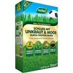 WESTLAND Schluss mit Unkraut und Moos Rasendünger, 5,25 kg für 150 m²