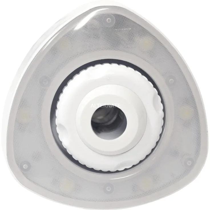 Steinbach Jet Light, Einlaufdüse mit LED-Beleuchtung, 230 V - 12 V, für Ausstanzung zwischen Ø 59, 65 mm, 060065