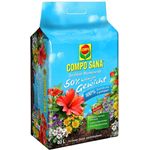 COMPO Sana Qualitäts-Blumenerde (50% weniger Gewicht) 40 Liter