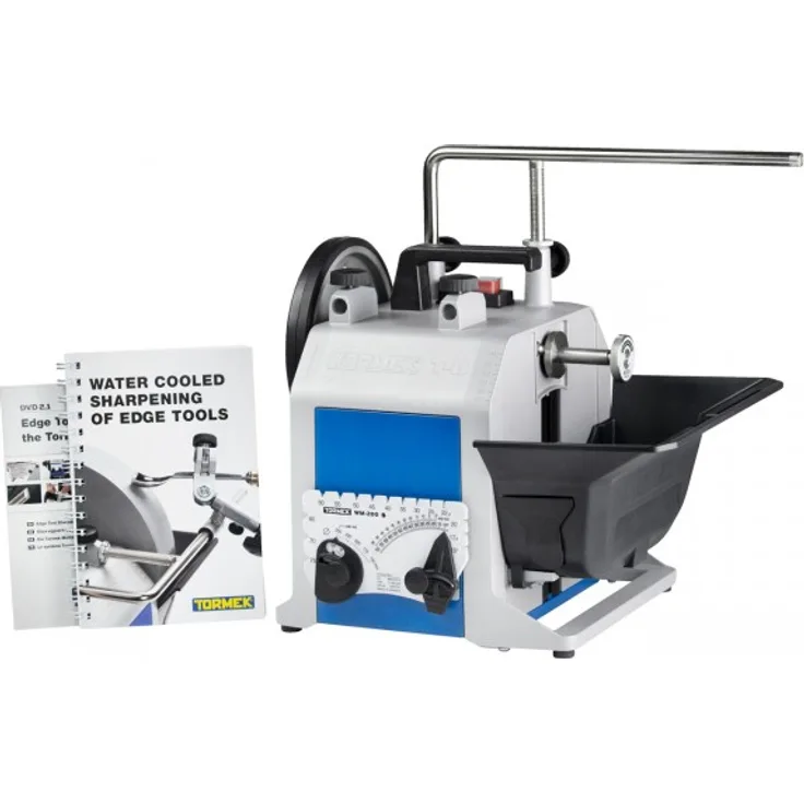 Tormek T8 Custom Nassschleifmaschine für Schneidwerkzeuge ohne Schleifscheibe und Abziehscheibe