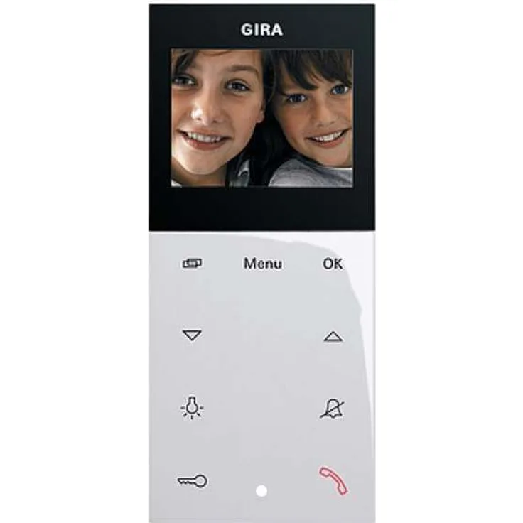 Gira Wohnungsstation Video AP (123903) reinweiß