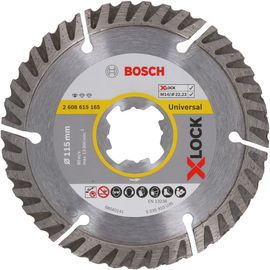 Bosch Professional X-LOCK Diamant-Trennscheibe Standard for Universal, 115 mm