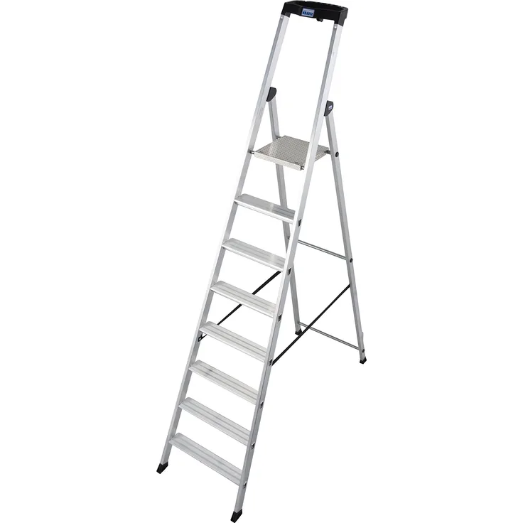 KRAUSE Stehleiter Solido, 7-8 Stufen, 126672