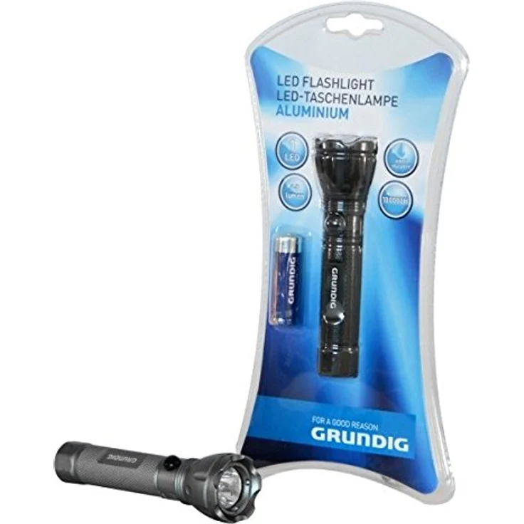 Grundig Taschenlampe alu LED 3ass 34575