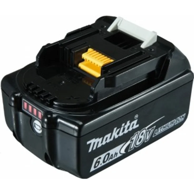 Makita BL1860B Akku-Set Li-Ion 18V LXT 6 Ah mit Ladestandsanzeige 2 Akku mit Ladegerät – Bild 2