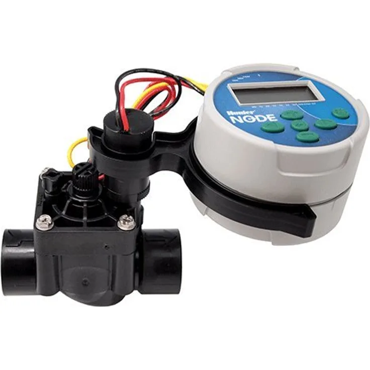 Hunter NODE100 Magnetventil programmierbar, schwarz Bewässerungszubehör