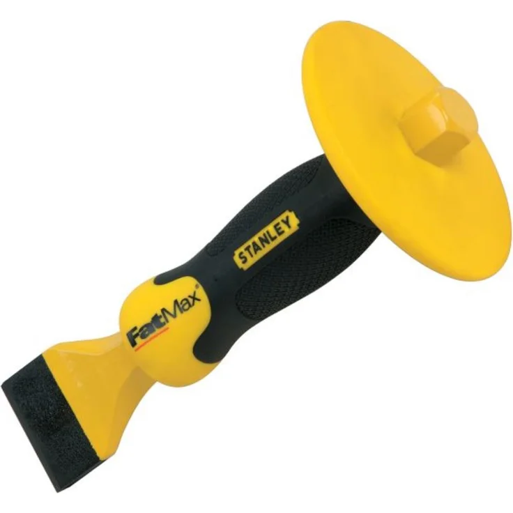 Stanley FatMax Maurermeissel (mit Handschutz, 45 mm Klingenbreite, Chrom-Vanadium Stahl, gehärtet und vergütet) 4-18-333 – Bild 1