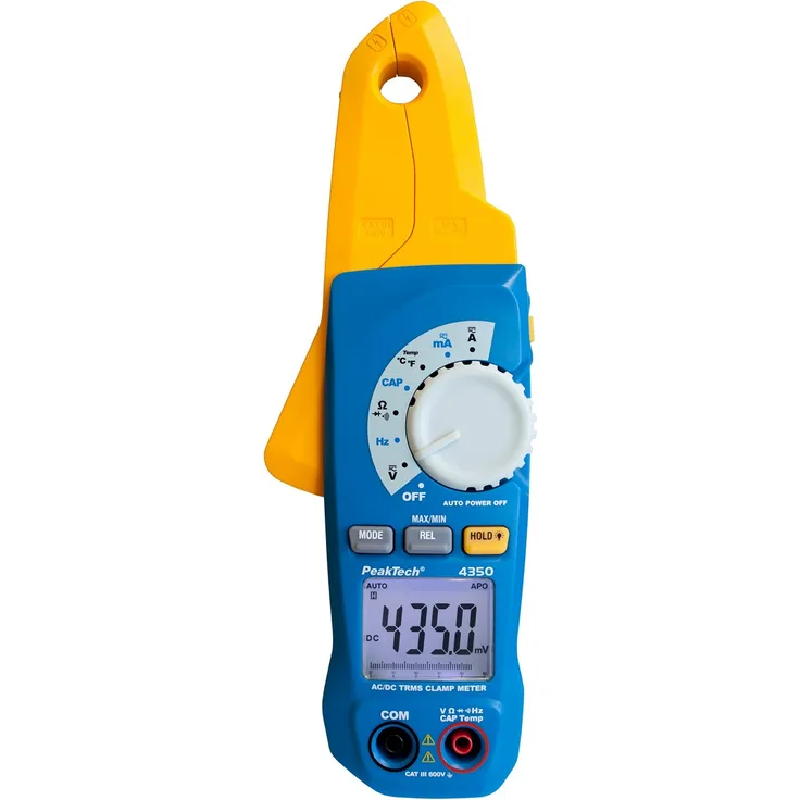 PeakTech 4350 - Stromzange digital AC-DC bis 80 A